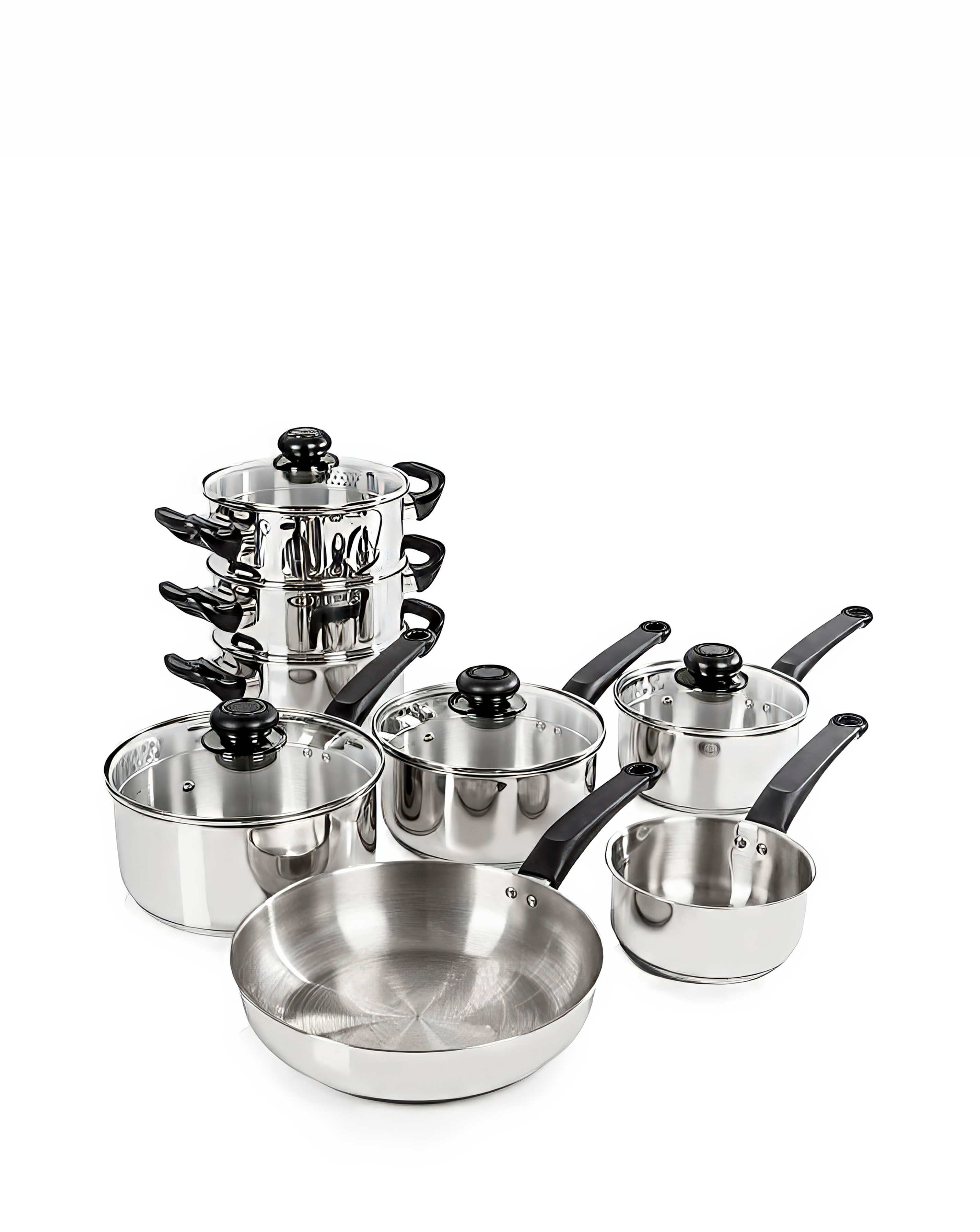 Swan Townhouse Stainless Steel Set