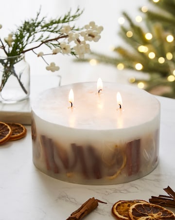 Orange & Cinnamon Large Inclusion Candle