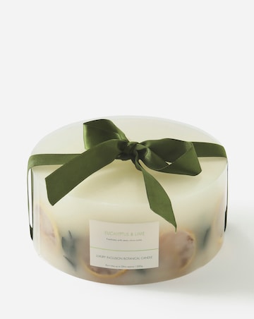 Eucalyptus & Lime Large Inclusion Candle