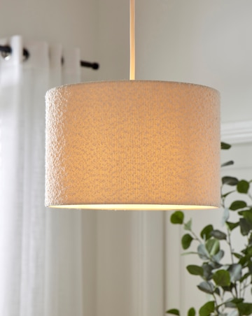 Billie Boucle Textured Easy Fit Shade 30 cm
