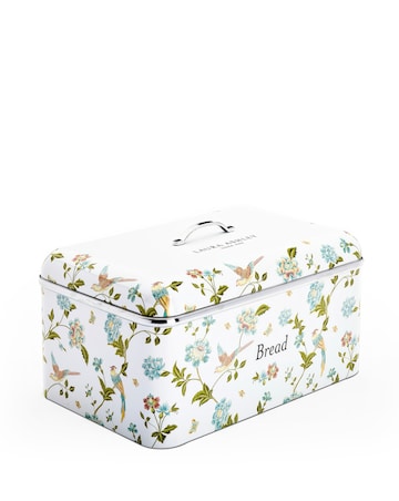 Laura Ashley White Elveden Bread Bin