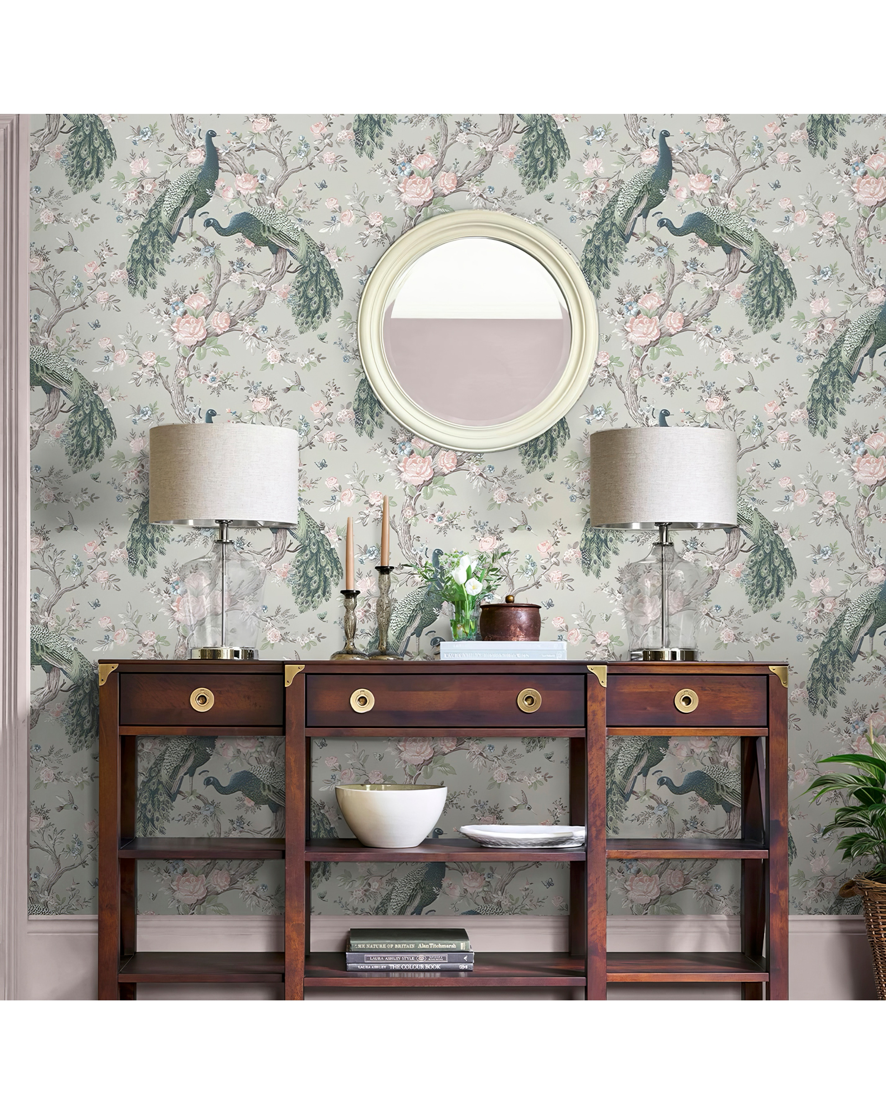 Laura Ashley Belvedere Wallpaper