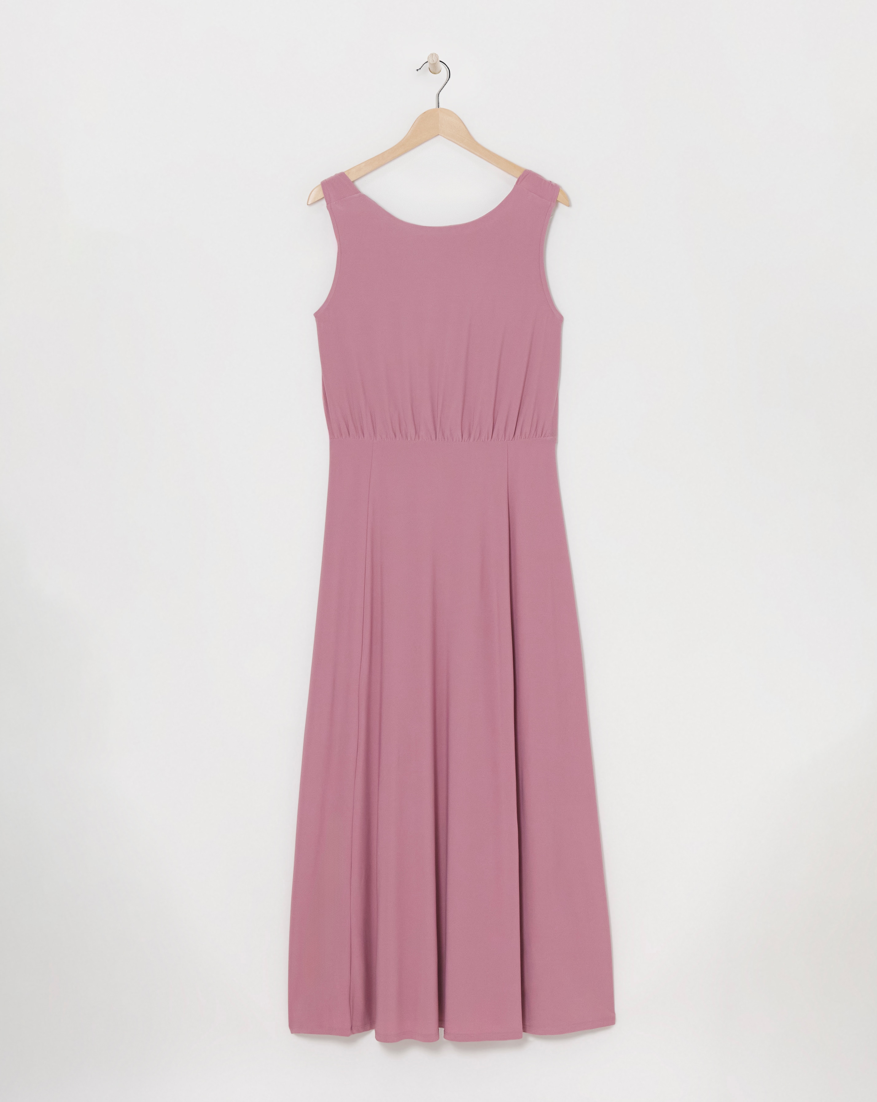 Cowl Back Bridesmaid Dress