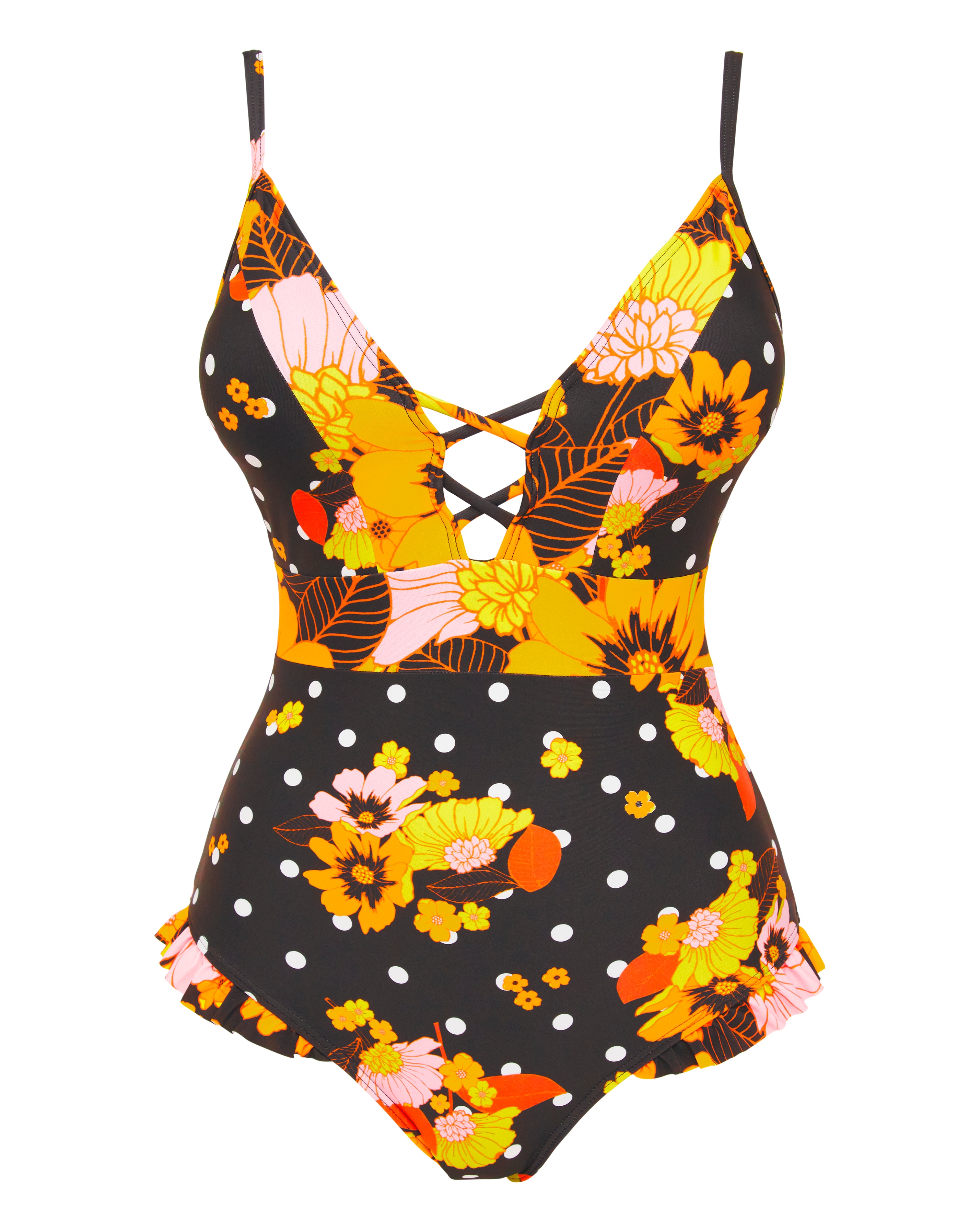 Joe Browns Floral Print Swimsuit