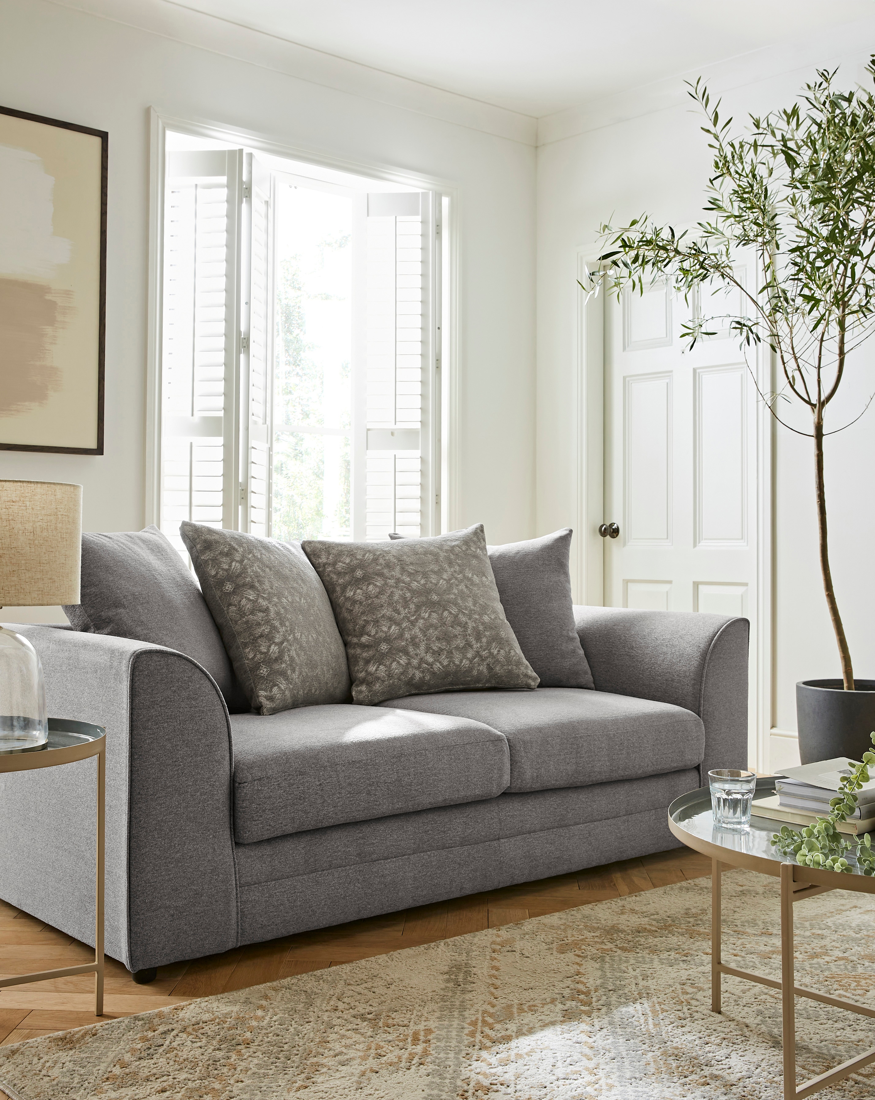 Missy Chenille 3 Seater Sofa