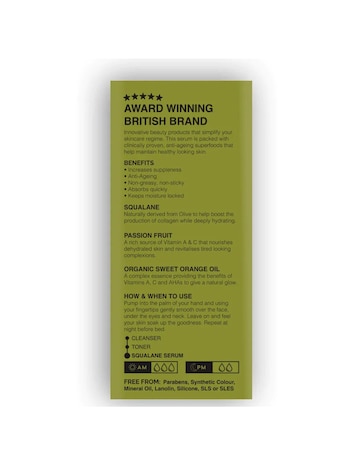 Beauty Pro Nourishing Squalane Daily Serum 30ml