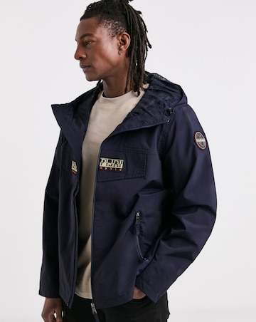 Napapijri Rainforest Full Zip Jacket - Navy