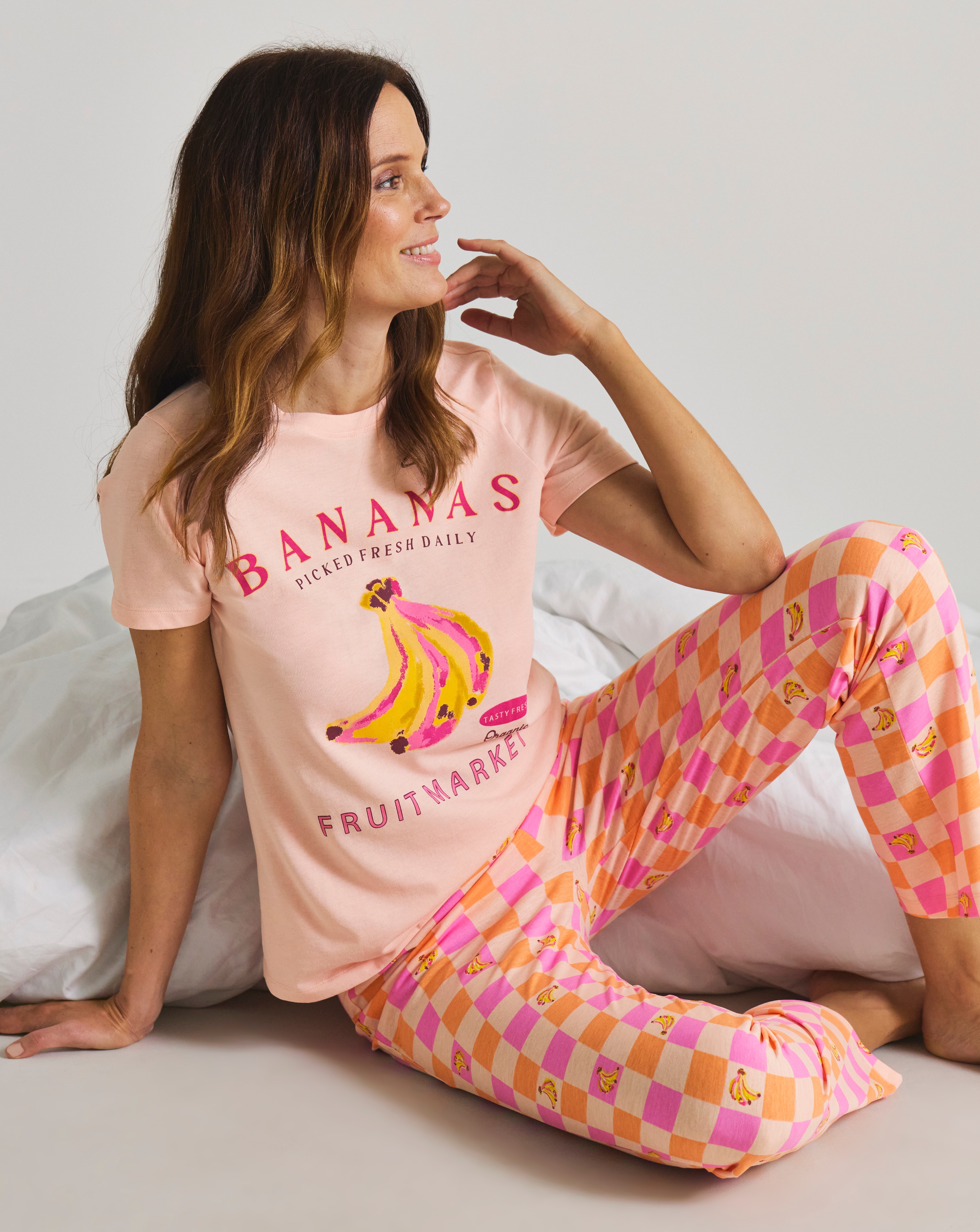 Simply Be Banana PJ Set