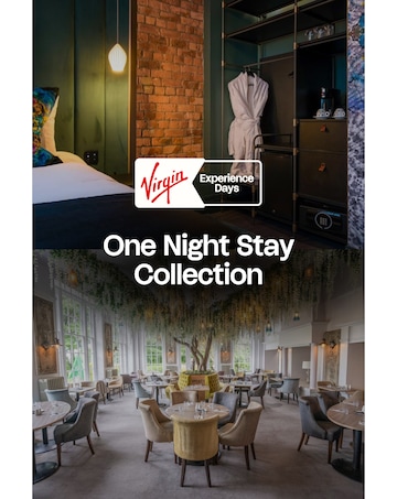 One Night Stay Collection E-Voucher - 23 Experiences to Choose From