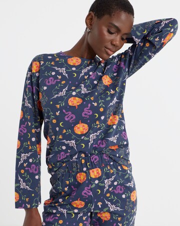 Pretty Secrets Halloween Printed Pyjama Set