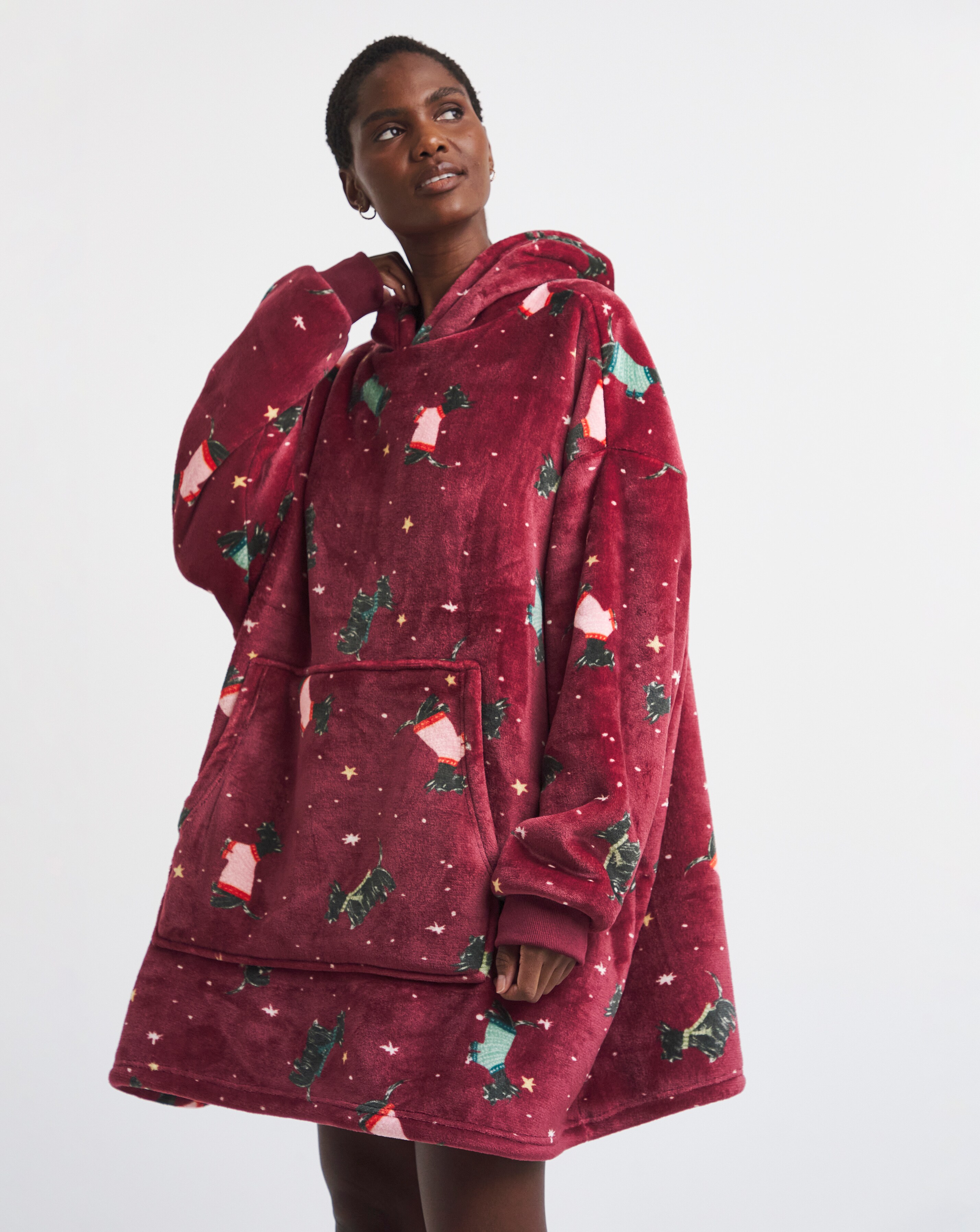 Pretty Secrets Scottie Dog Hooded Dress