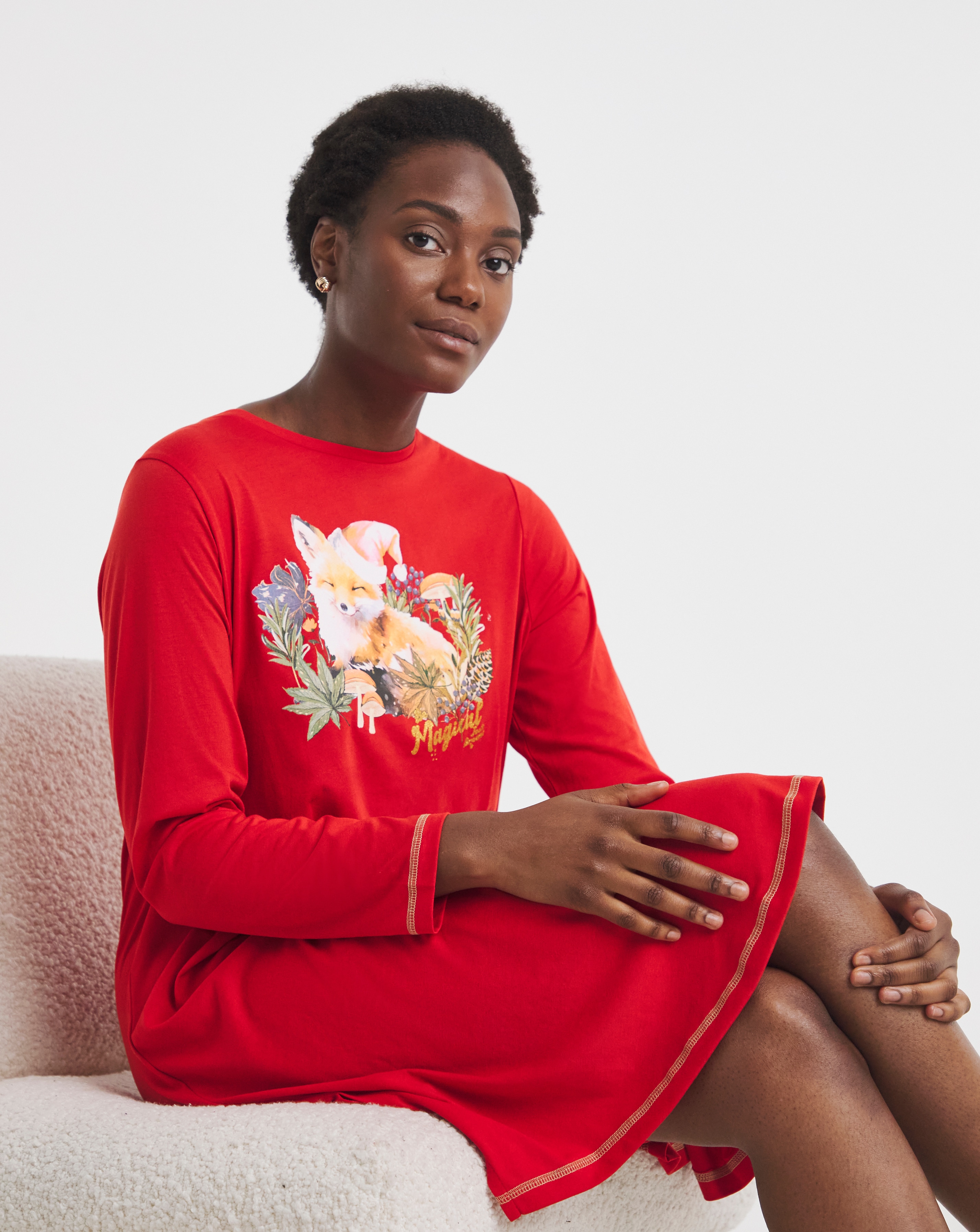 Joe Browns Christmas Fox Nightie