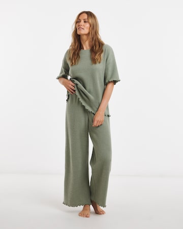 Pretty Secrets Brushed Waffle Lounge Set