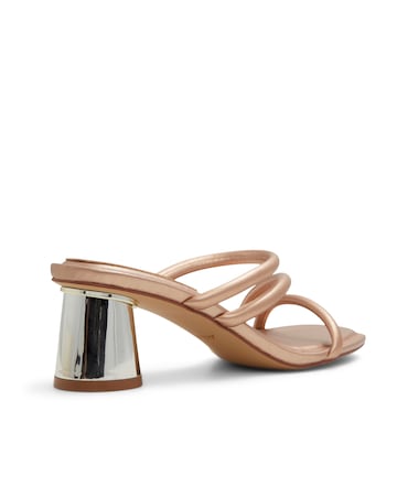 Aldo Edawen Block Heel Mules D Fit