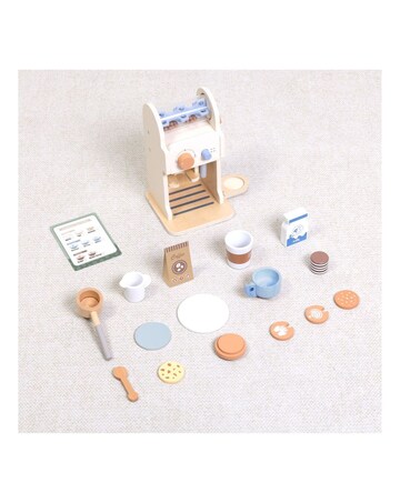 Wooden Coffee Machine