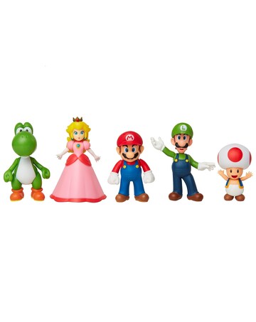 Mario & Friends 2.5in Fig 5 Boxset