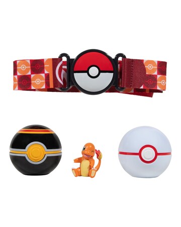 Pokemon Clip N Go Poke Ball Belt Set Charmander