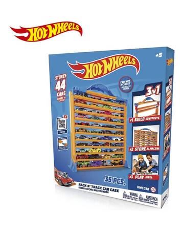 Hot Wheels Rack N Track Car Case