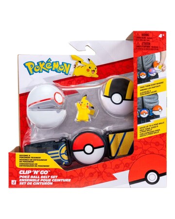 Pokemon Clip N Go Poke Ball Belt Set W21