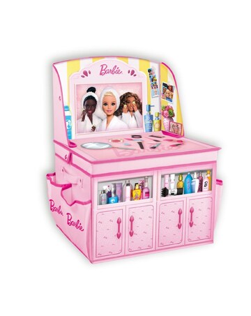Barbie 2 in 1 Foldable Role Play Vanity Storage