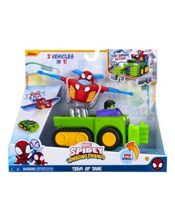 Spidey and Friends - Team Up Tank Feature Vehicle
