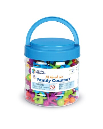 All About Me Family Counters (Set of 72)