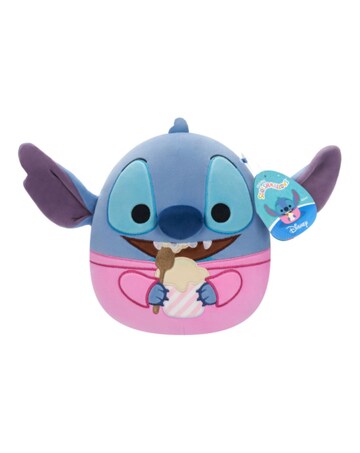 Squishmallows - 8in Disney Stitch Eating Ice Cream