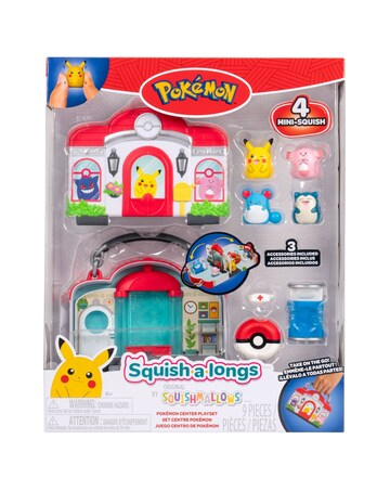 Squishalongs - Pokemon Center Medium Playset W1