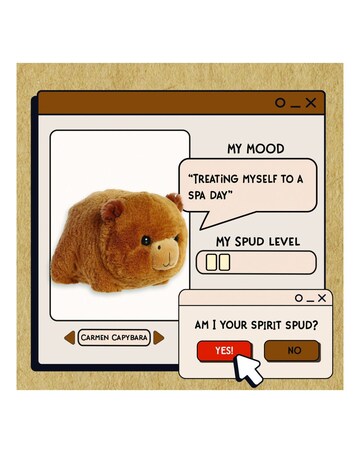 Spudsters Carmen Capybara 10in