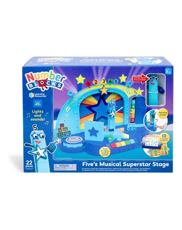 Numberblocks Five's Musical Superstar Stage