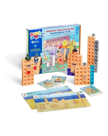 MathLink Cubes Numberblocks 21-30 Activity Set