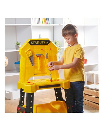 Stanley Jr. Pretend Play Workbench,Drill & Toolset
