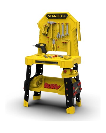 Stanley Jr. Pretend Play Workbench,Drill & Toolset