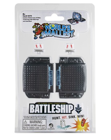 World's Smallest - Battleship