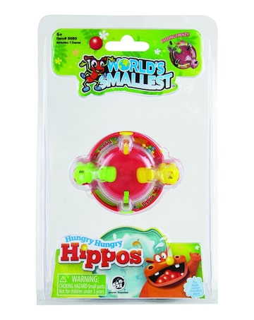World's Smallest - Hungry Hungry Hippos