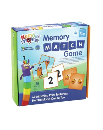 Numberblocks Memory Match Game