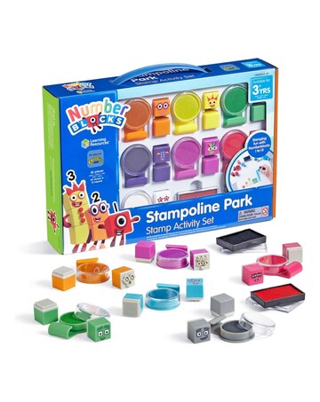 Numberblocks Stampoline Park Stamp Activity Set