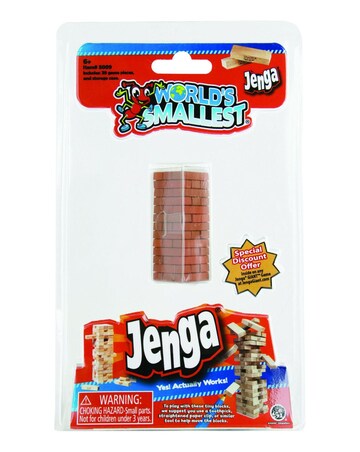 World's Smallest - Jenga