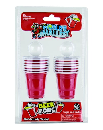 World's Smallest - Beer Pong