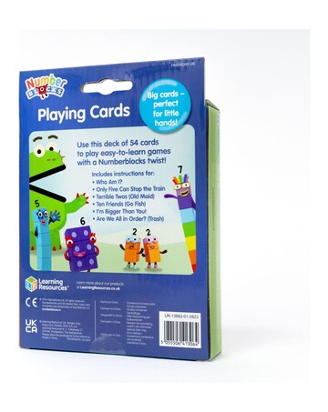 Numberblocks Playing Cards