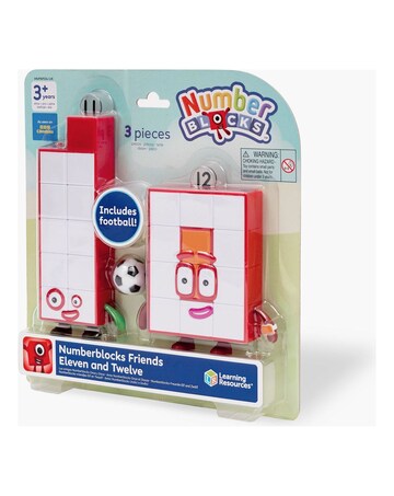 Numberblocks Eleven and Twelve Figure Pack