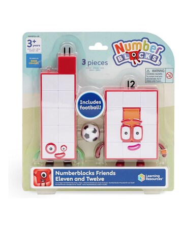 Numberblocks Eleven and Twelve Figure Pack
