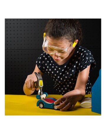 Stanley Jr. Pull Back Sports Car & 5 Piece Toolset