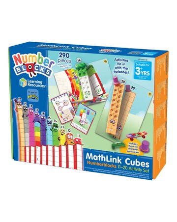 MathLink Cubes Numberblocks 11-20 Activity Set