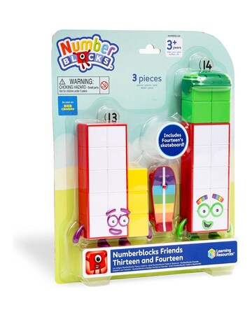Numberblocks Thirteen and Fourteen Figure Pack