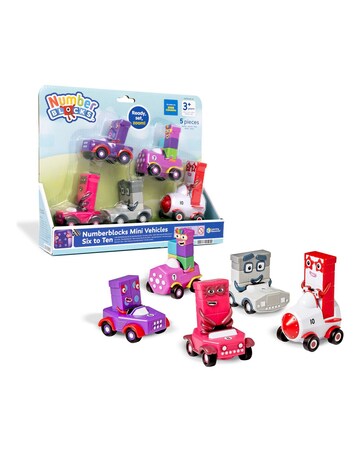 Numberblocks 6-10 Mini Vehicles