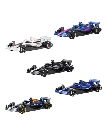 Hot Wheels Basic Car 5 Pack: Formula 1