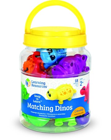Snap N Learn Matching Dinos