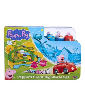 Peppa Pig Whizz Around Great Big World Set
