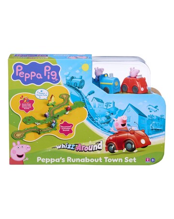 Peppa Pig Whizz Around Runabout Town Set